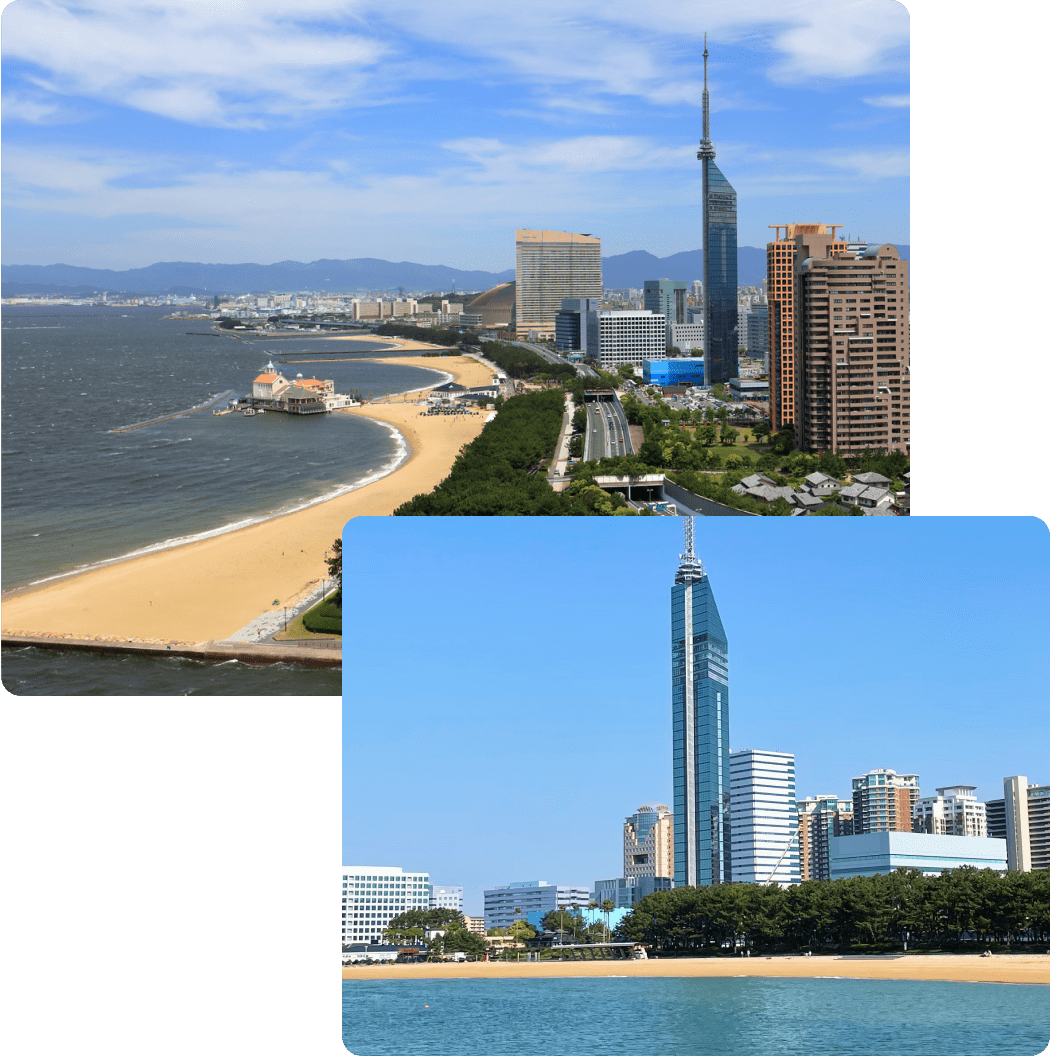 Fukuoka Tower & Beach