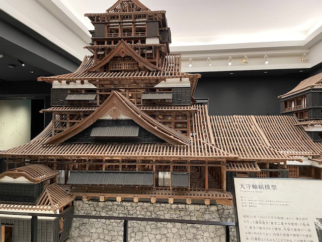 Kumamoto Castle model